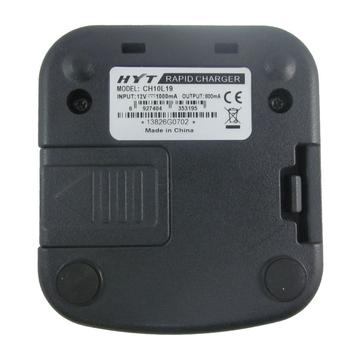 Cargador Individual HYT CH10L19 para Radio TC-518