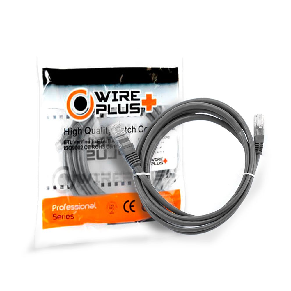 Patch cord Cat 5e de 1 Metro  Wireplus