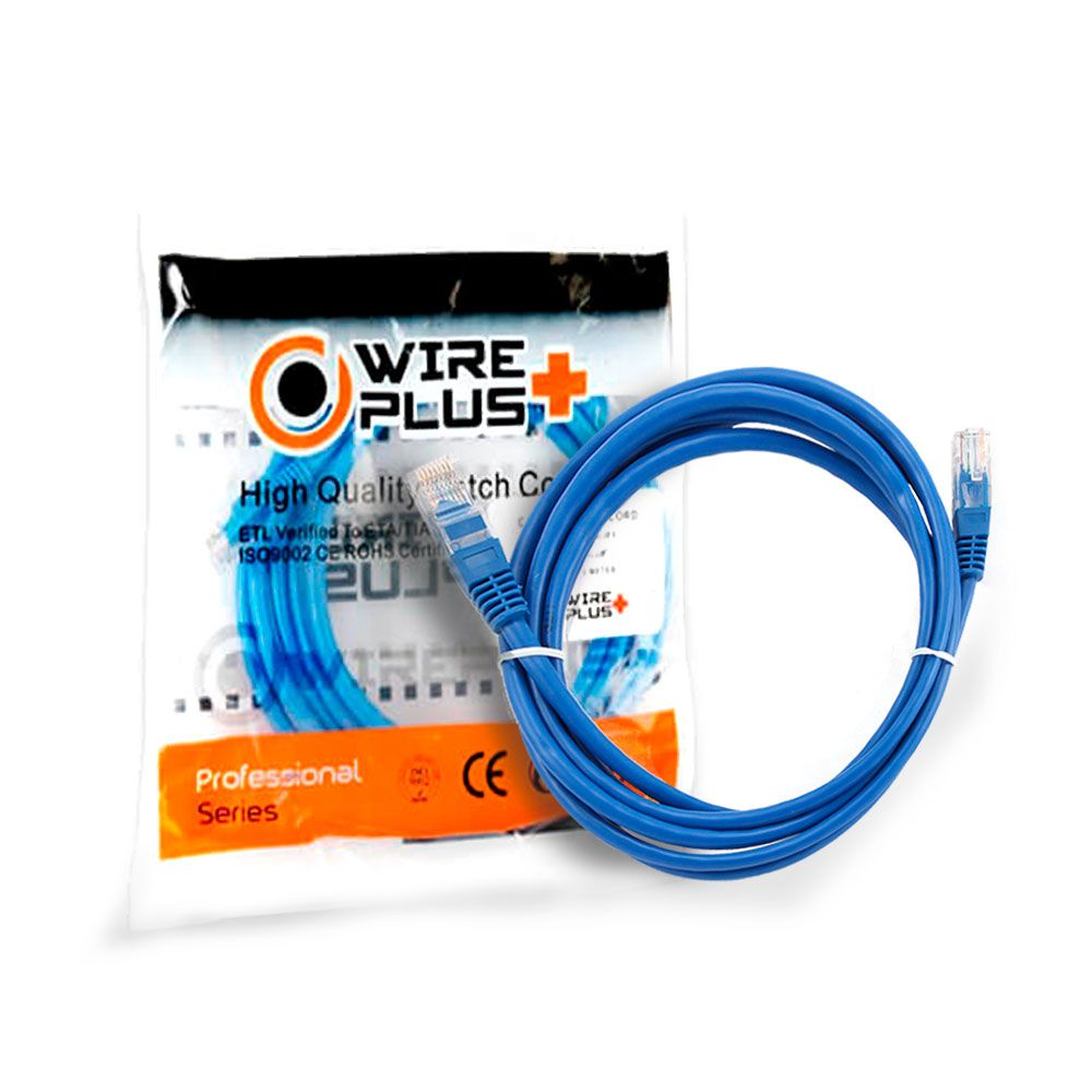 Patch cord Cat 6 de un 2 Metro  Wireplus