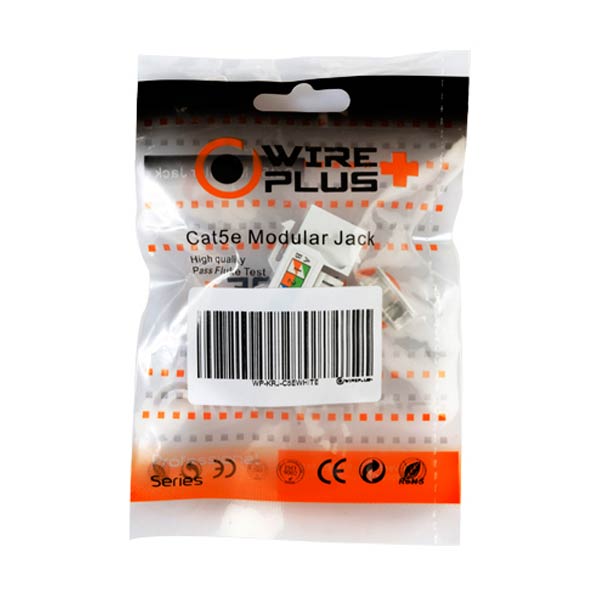 Coupler RJ45 Cat6 Blanco Wireplus