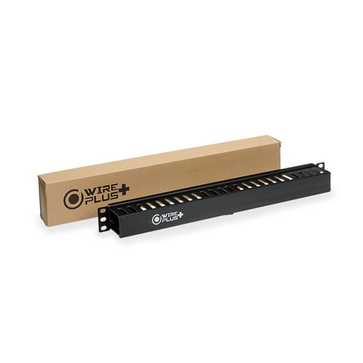 Organizador de cable para rack de 1 U Wireplus