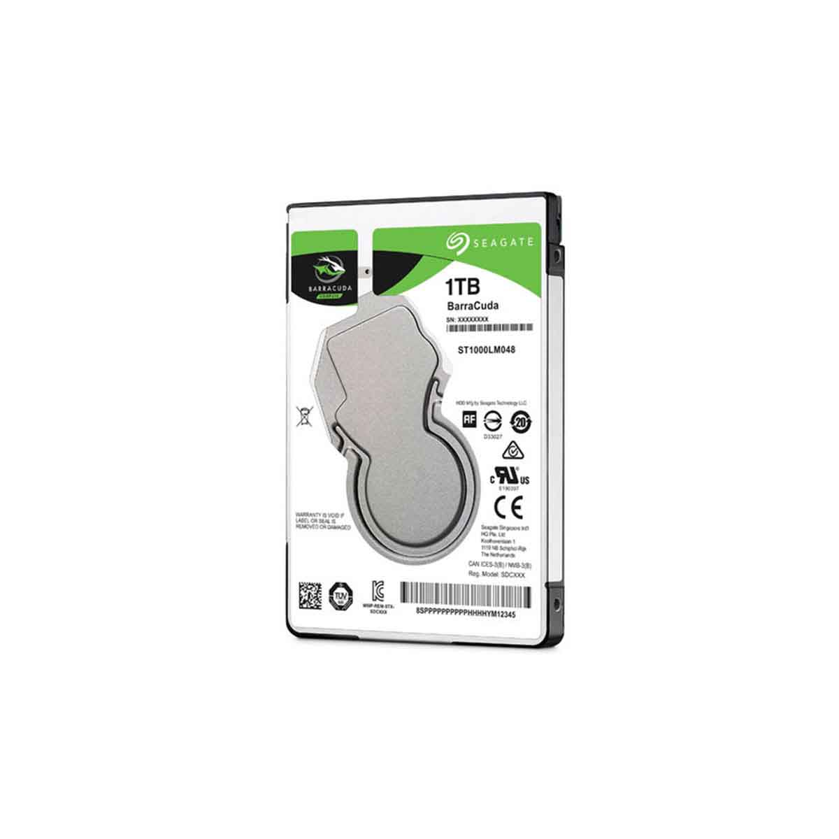 Disco Duro 1TB Interno SEAGATE BarraCuda ST1000LM48