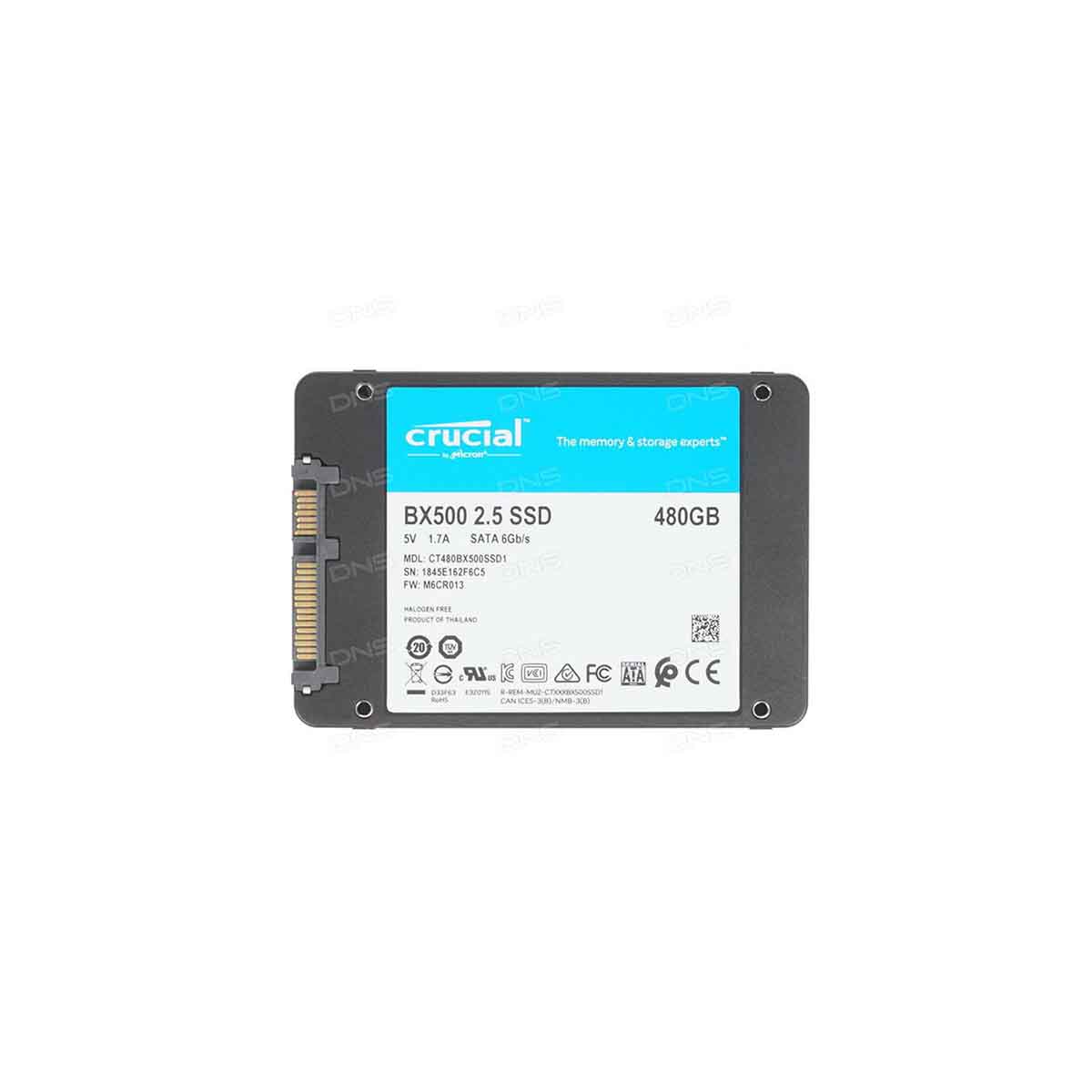 Disco Duro Crucial BX500 480GB CT480BX500SSD1