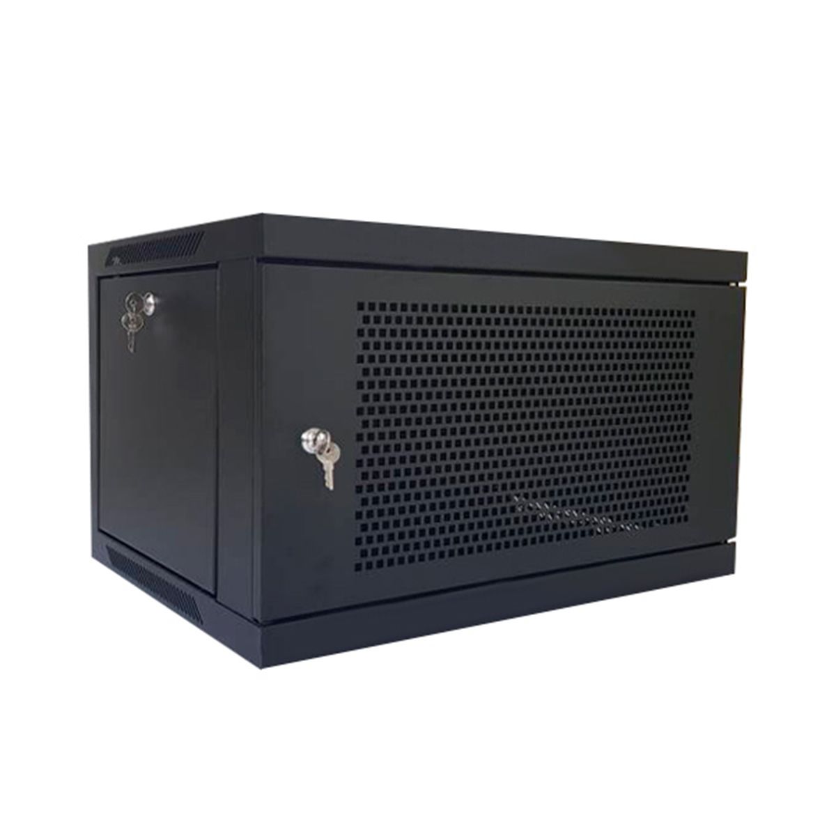 Rack gabinete de pared cerrado Wireplus de 9 U