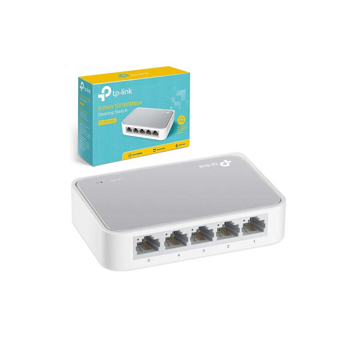 TP-LINK Switch 5 puertos 100/100/100 TL-SF1005D