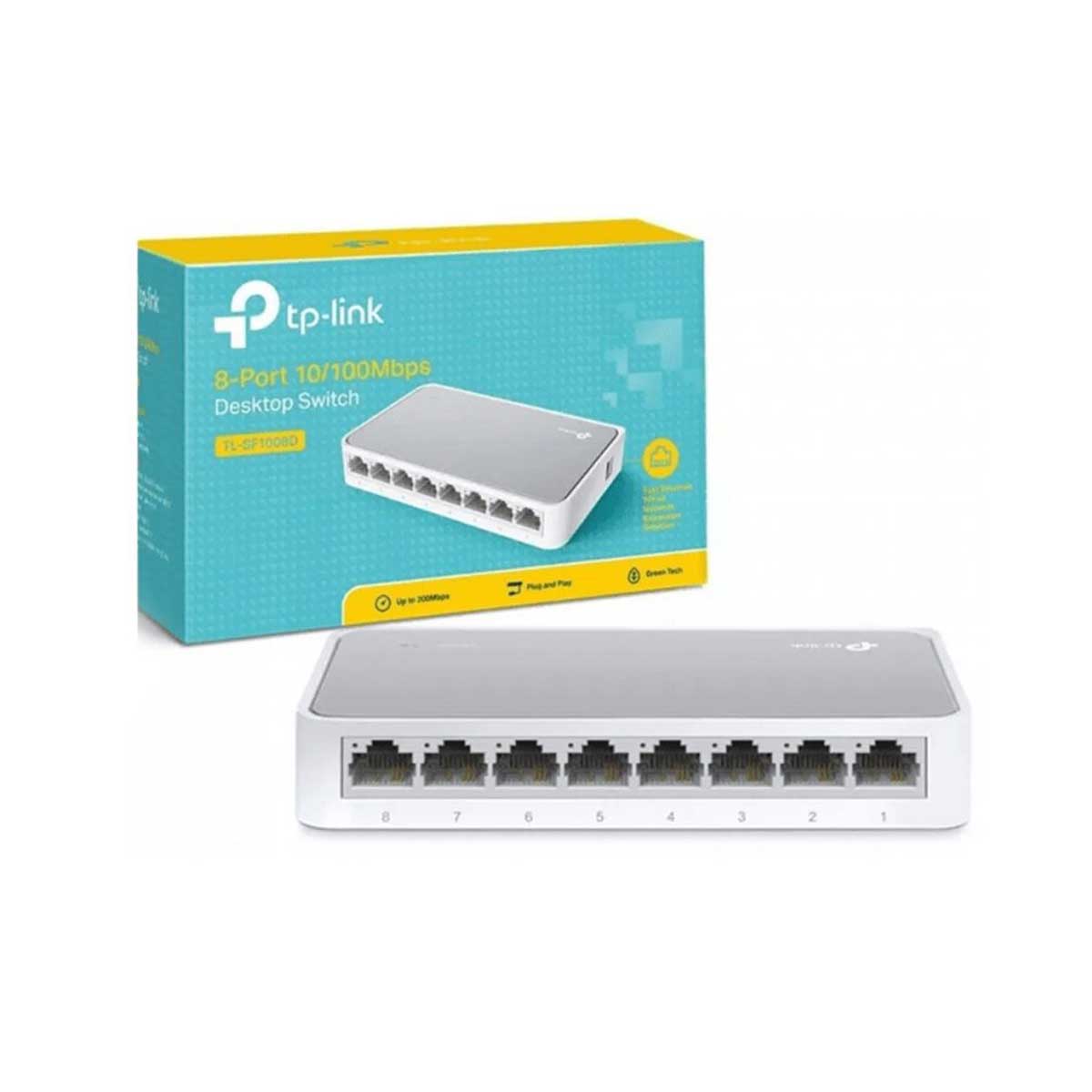 TP-LINK Switch 8 puertos 100/100/100 TL-SG1008D