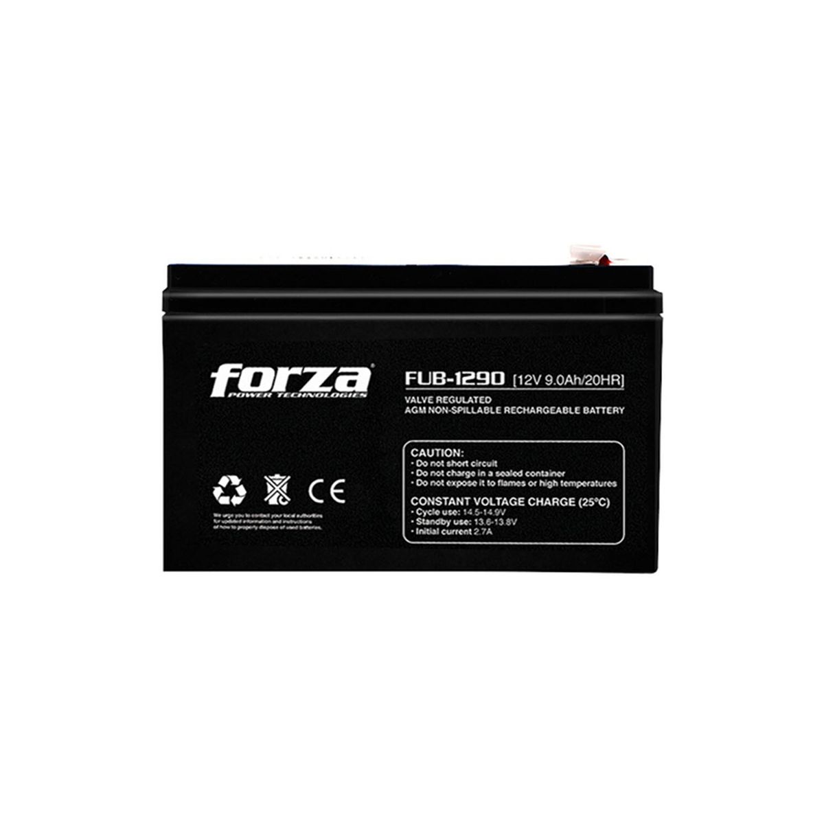 Batería 12V 40AH Forza FUB-1240 AGM