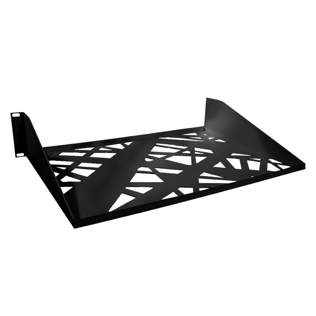 Bandeja de rack ventilada Metalnet de 19-X-12 Minimal