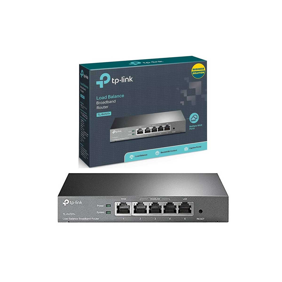 Router TP-Link TL-R470T Balanceador de Carga