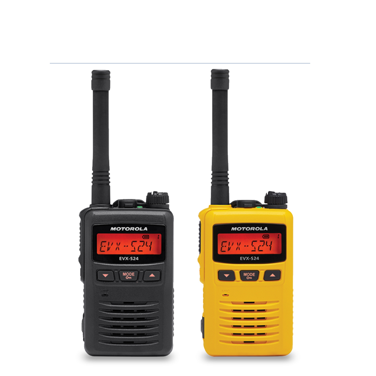 Radio Motorola EVX-S24 Digital UHF 403-470 MHz