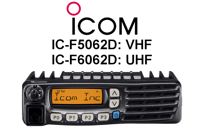 Radio Icom IC-F6062D Digital 400-470 MHz