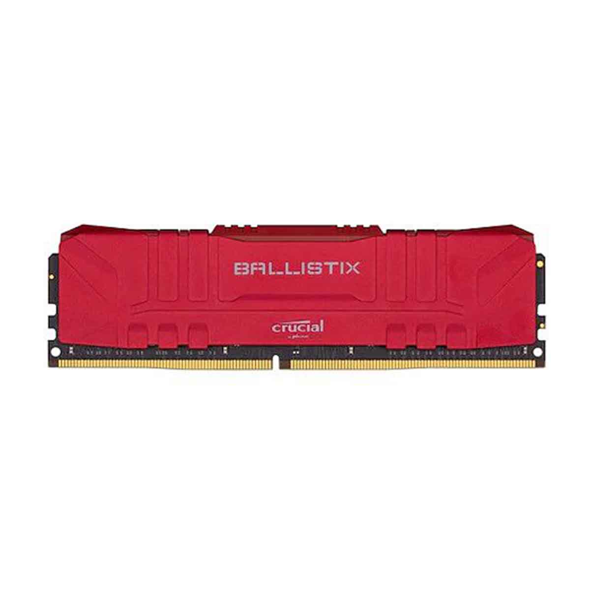 CRUCIAL BALLISTIX  MEMORIA GAMMER 8GB DDR4-2666 ROJA BL8G26C16U4R