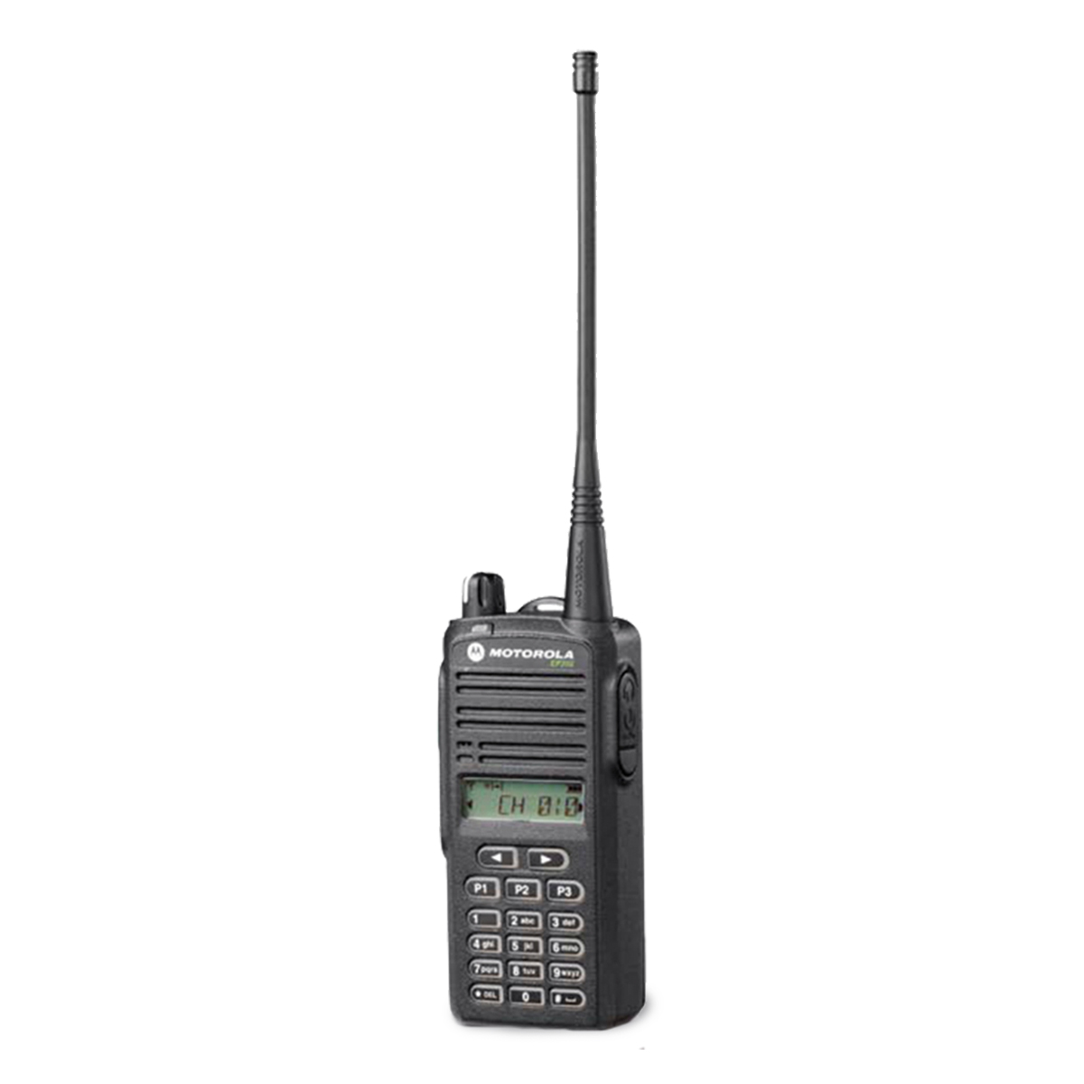 Radio Motorola EP350 MX Analógico LAH03RDK8AB9AN UHF 435-480 MHz con pantalla y teclado completo