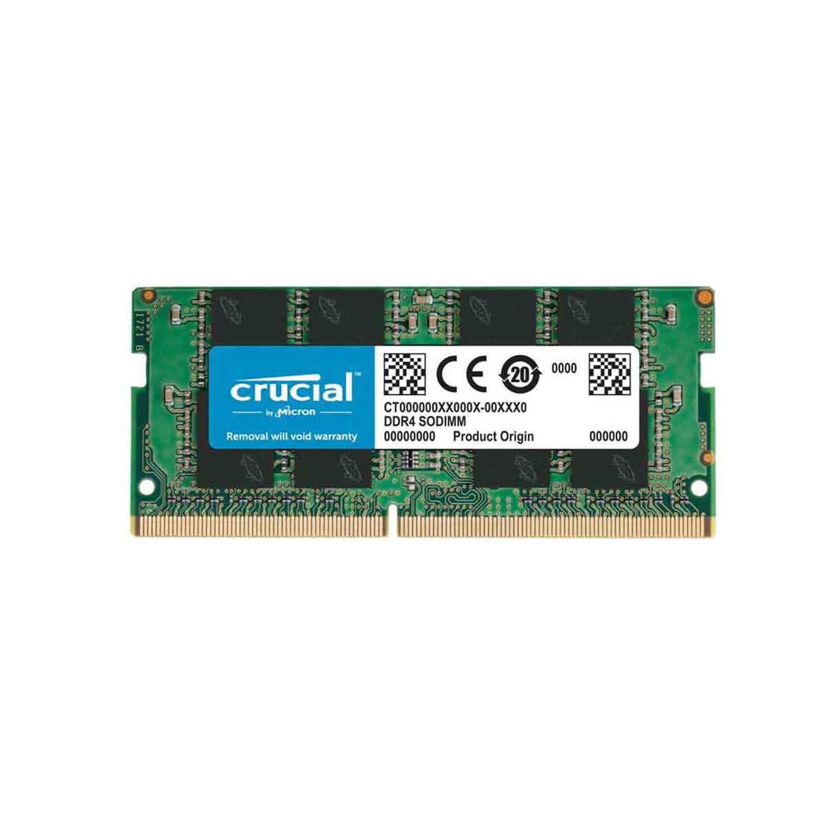 MEMORIA CRUCIAL 8GB DDR4 2666 Mhz SODIMM CT8G4SFS8266