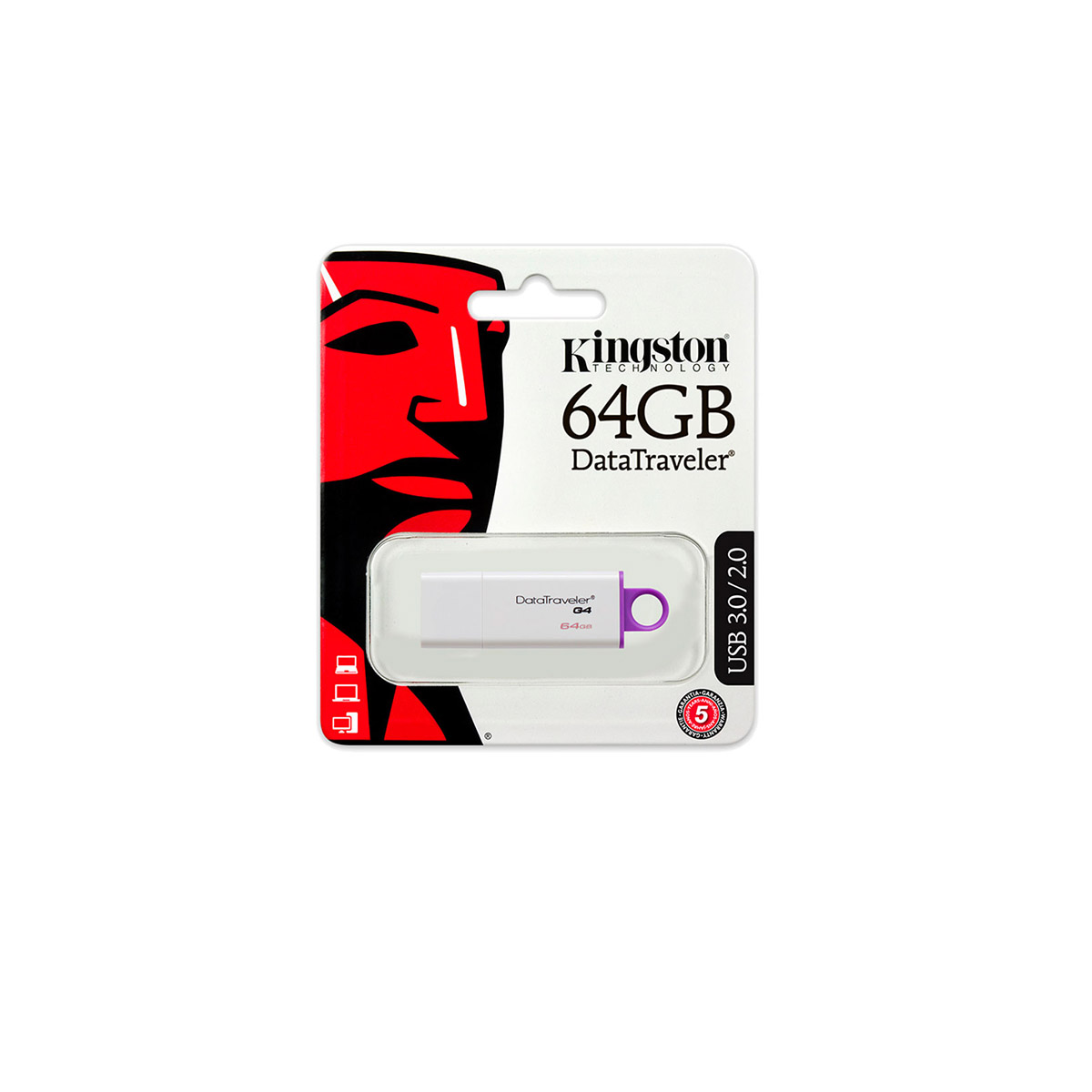 Pendrive Kingston 64GB USB Data Traveler DTIG4/64GB