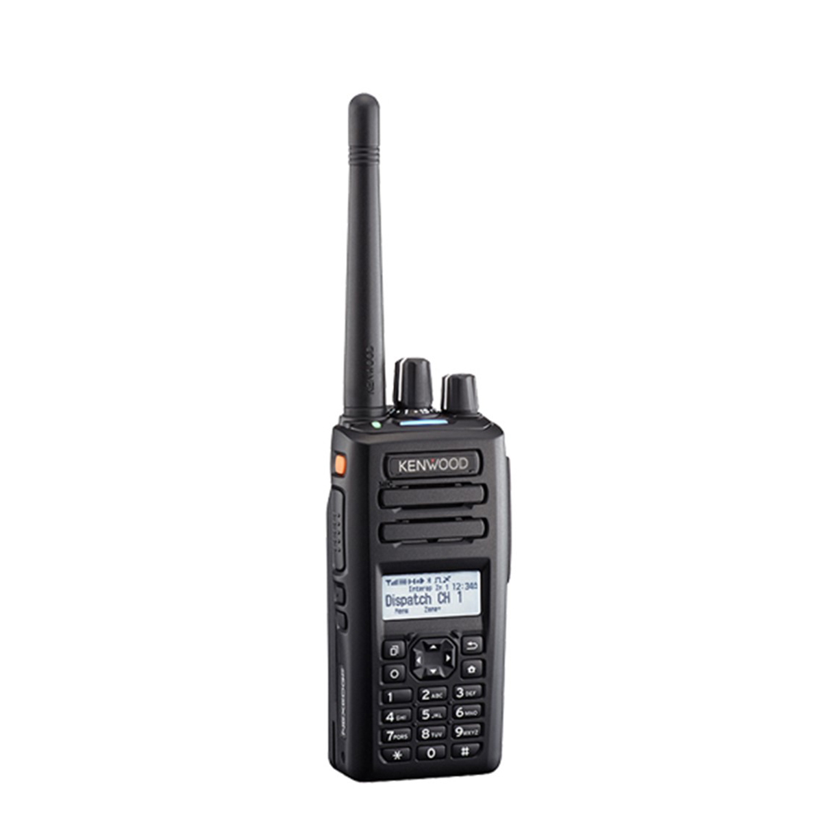 Radio KENWOOD NX-3200 Digital VHF 136-174 MHz con pantalla y teclado completo