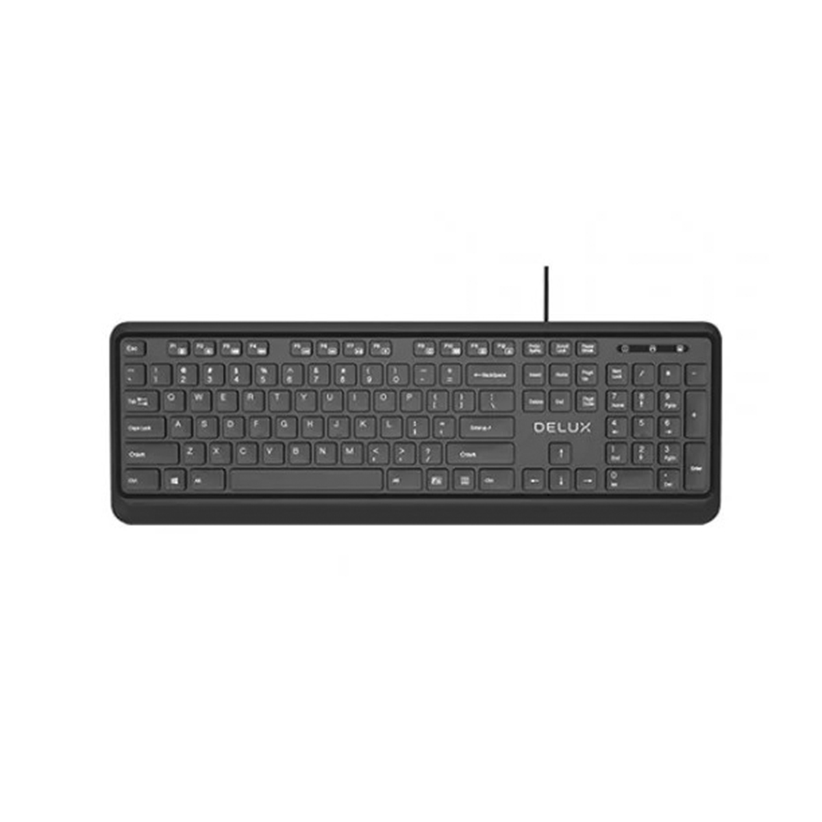 TECLADO MULTIMEDIA USB DELUX KA190U