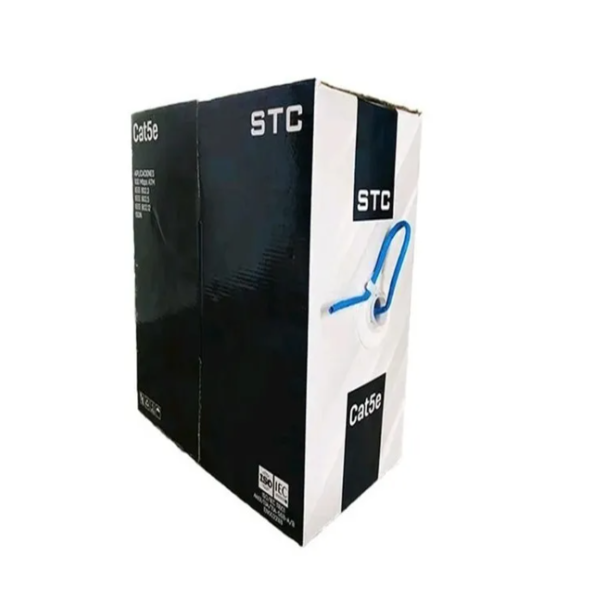 Cable UTP CAT5E genérico bobina 305M color azul STC-CAT5E-305B