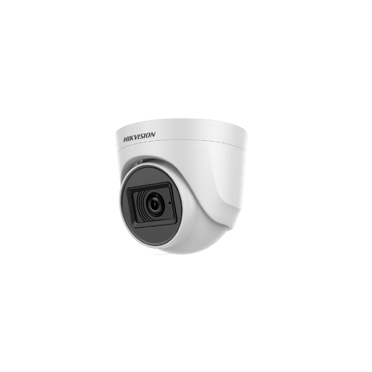 Cámara Hikvision turbo HD tipo domo DS-2CE76H0T-ITPFS 5MP con micrófono