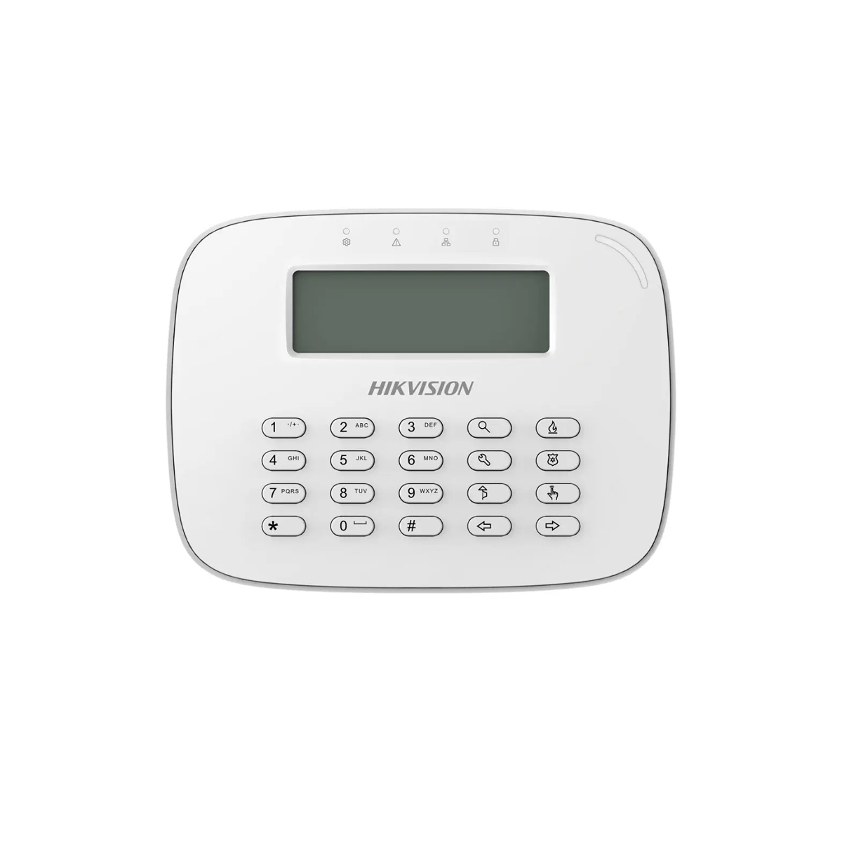 Teclado LCD Hikvision Cableado para Panel de Alarma DS-PK-LRT