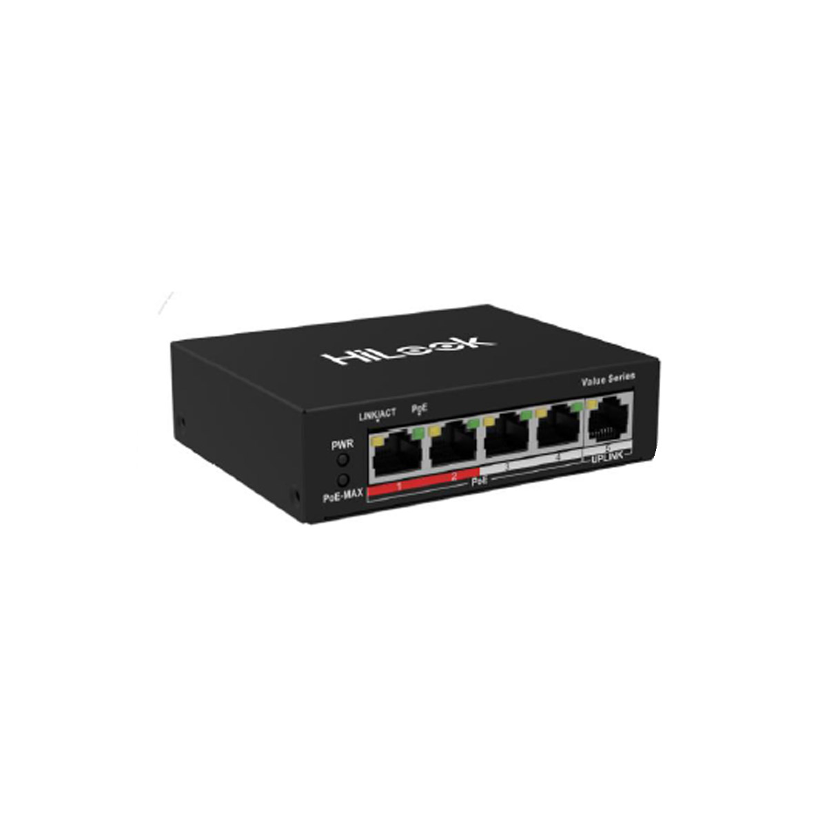 Switch Hilook 4 Puertos NS-0105P-35B PoE no Administrado