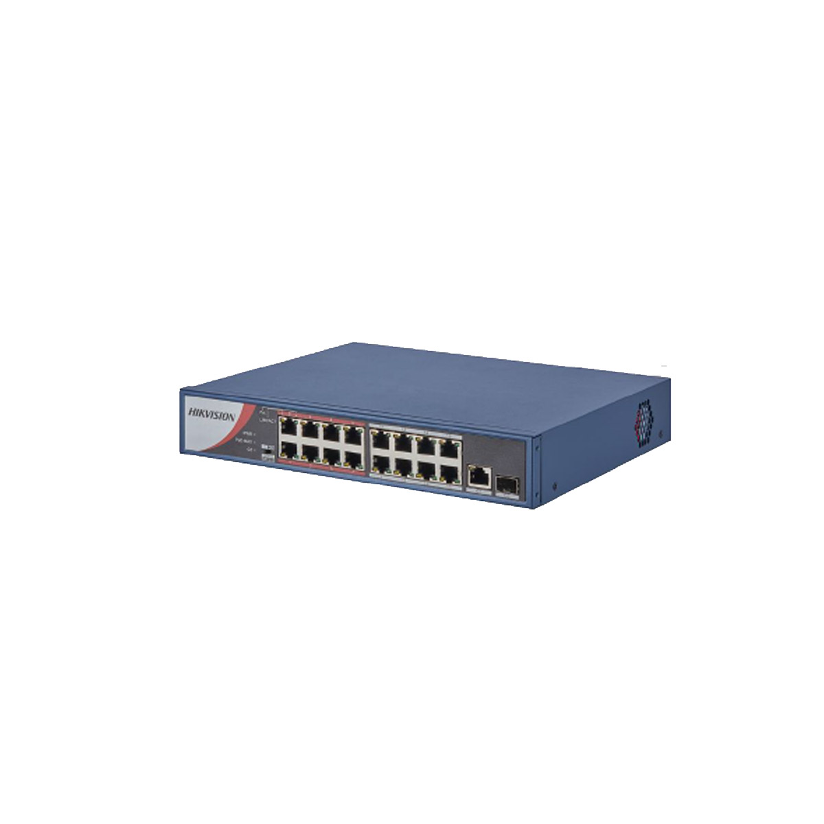 Switch Hikvision 16 Puertos DS-3E0318P-E/M-B PoE no Administrado