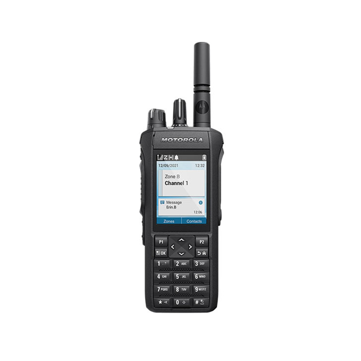 Radio Motorola R7 Digital con teclado completo LAH06JDN9RA2AN VHF 136-174 MHz