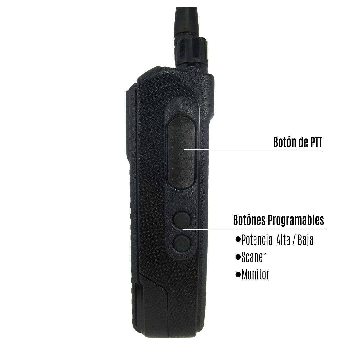 Radio Motorola DEP550e Digital LAH02RDC8UA1AN UHF 403-527 MHz