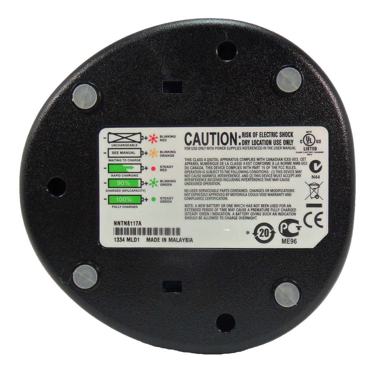 Cargador Individual Motorola NNTN8117 para Radio DEP550e