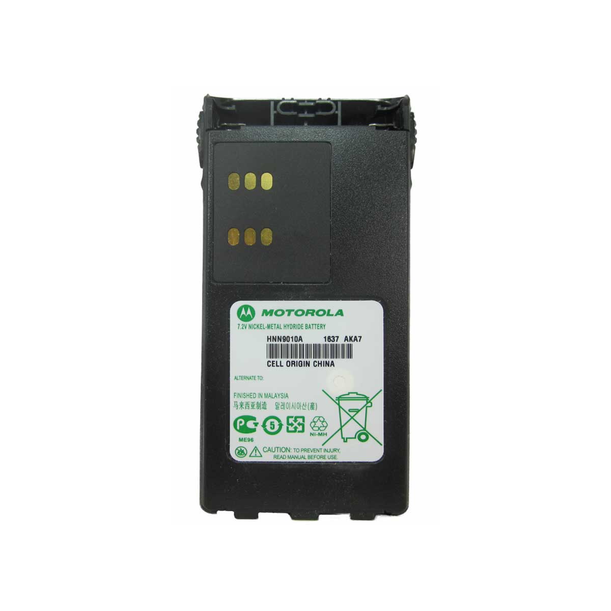 Batería Motorola NiMH 1800 mAh para Radios PRO HNN9010A