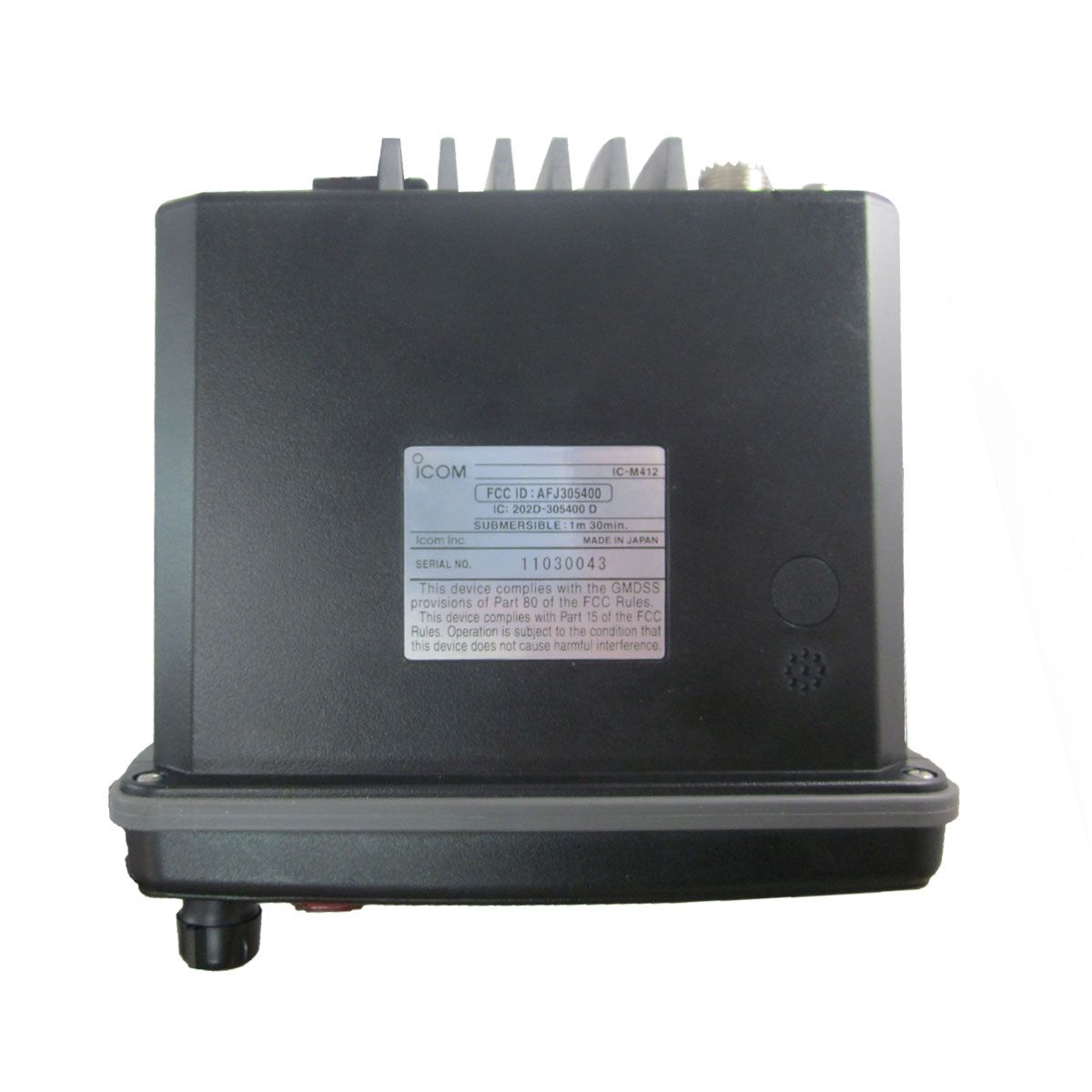 Radio Icom IC-M412 Analógico Banda Marina