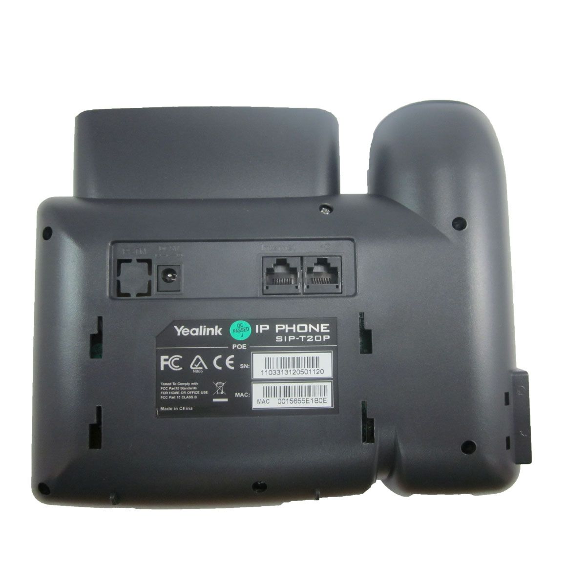 Teléfono alámbrico IP Yealink T20P