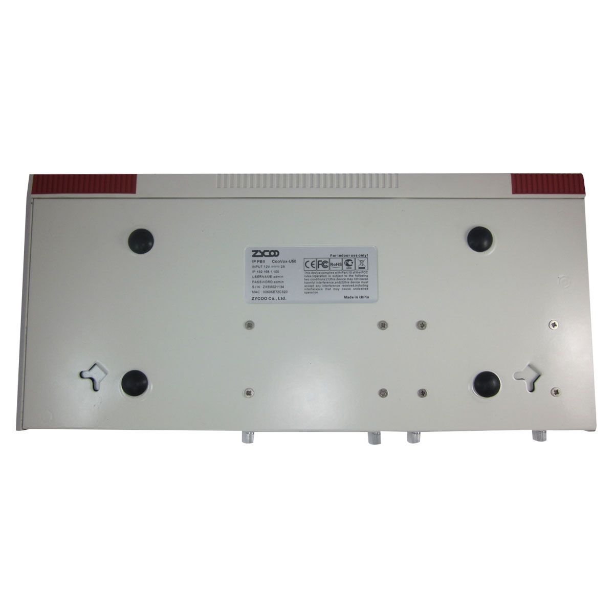 Central telefónica IP HD CooVox Series -U50 ZX9M021134