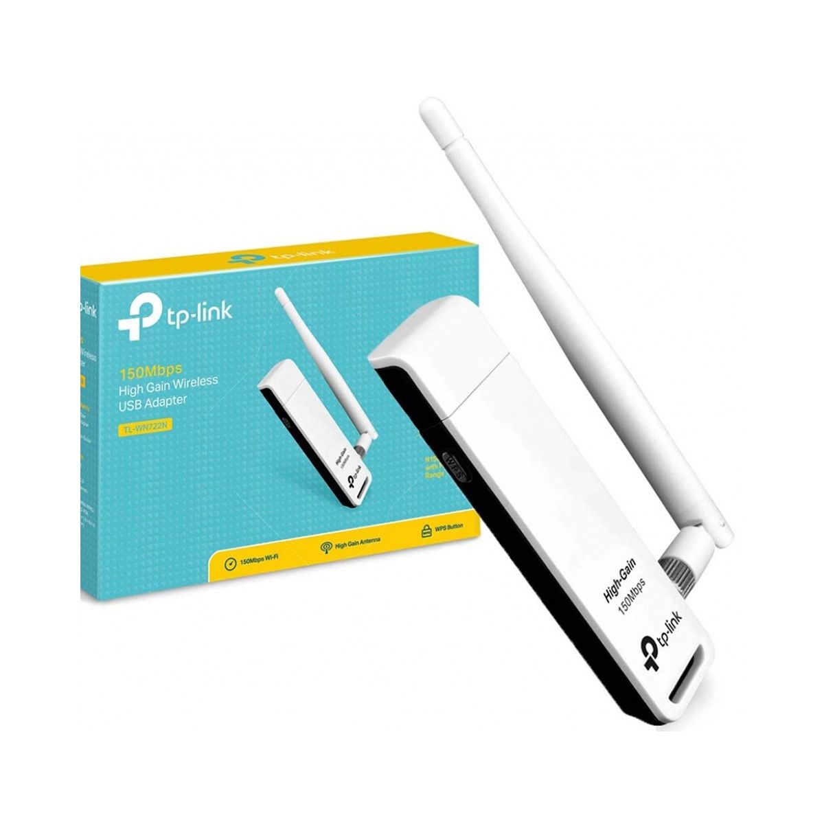 Adaptador USB Inalámbrico 150 Mbps TL-WN722N