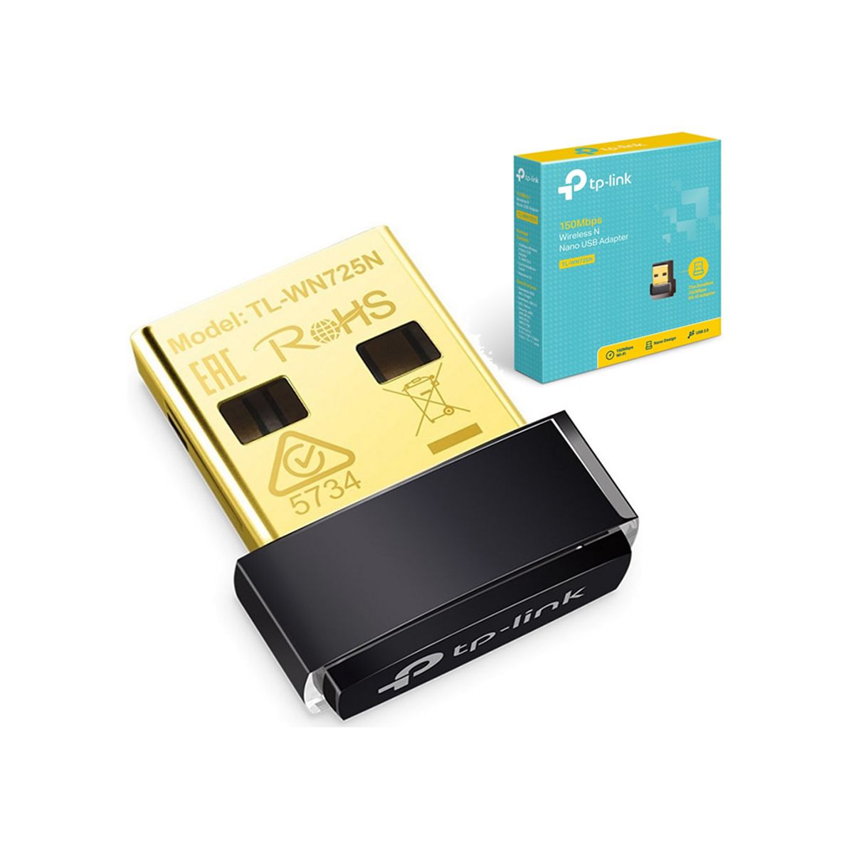 Adaptador USB Nano Inalámbrico N de 150Mbps TL-WN725N