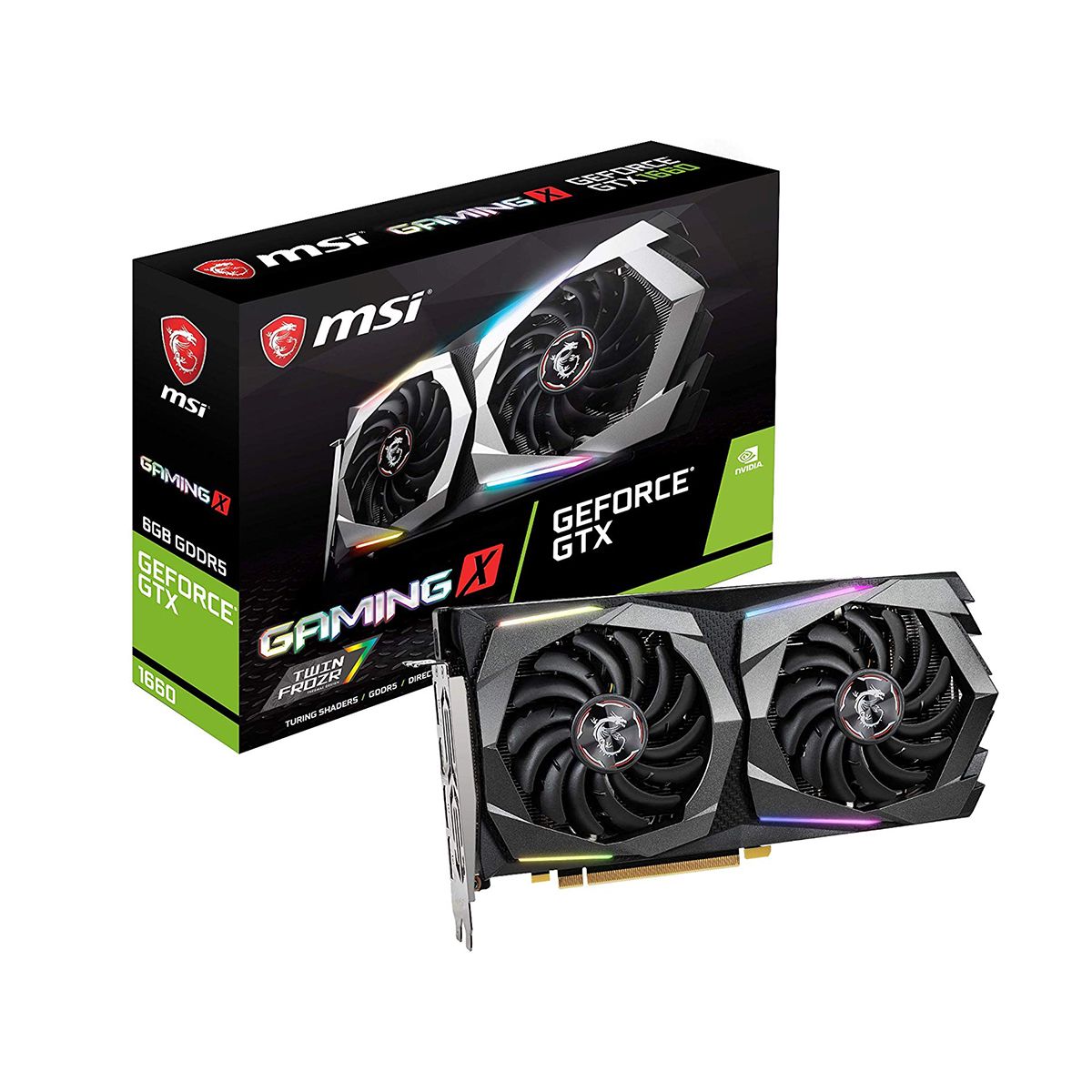 Tarjeta gráfica GEFORCE GTX 1660 GTX 1660