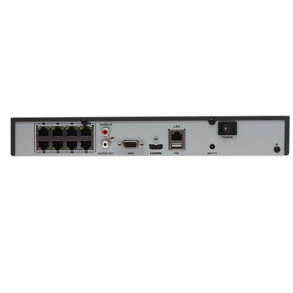 NVR Hikvision 8 Canales DS-7608NI-K1/8P