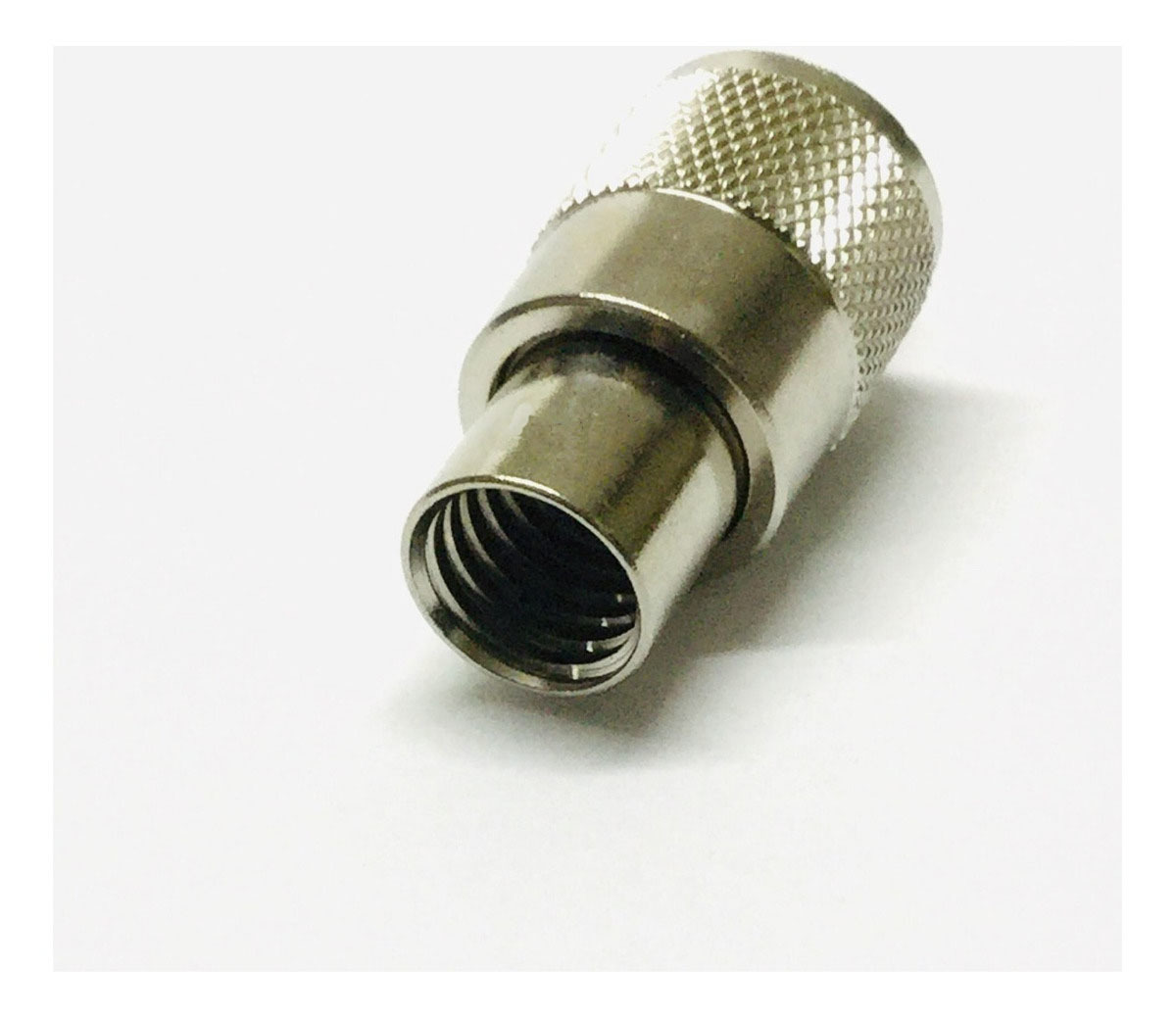 Conector de RF PL-259 para cable coaxial RG8 y RG58