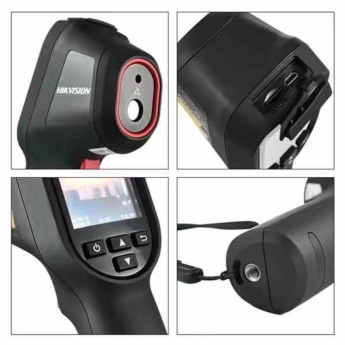Cámara Hikvision IP DS-2TP31B-3AUF Térmica 8MP