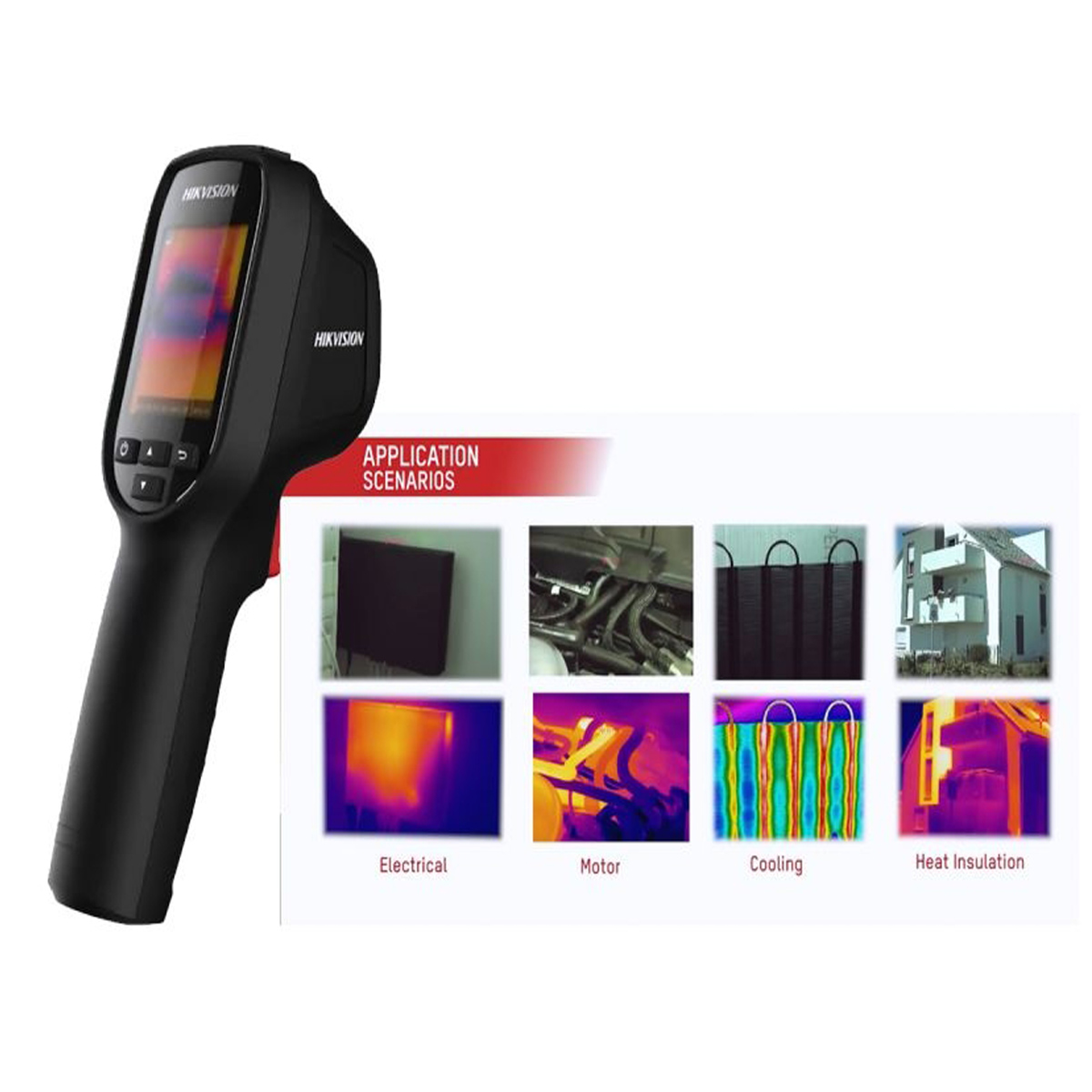 Cámara Hikvision IP DS-2TP31B-3AUF Térmica 8MP
