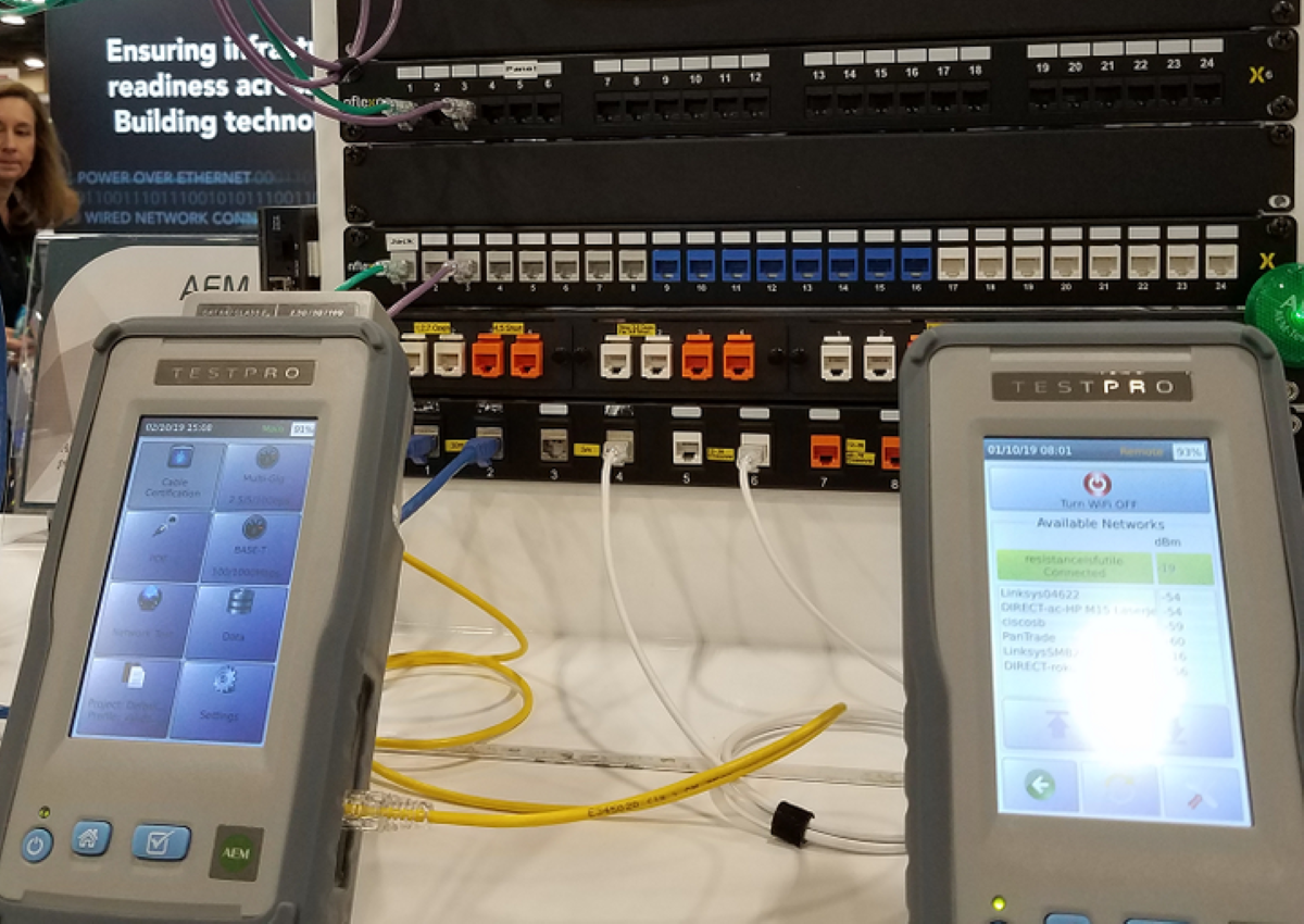 Probador de cables Multifunción AEM TESTPRO CV100-K60