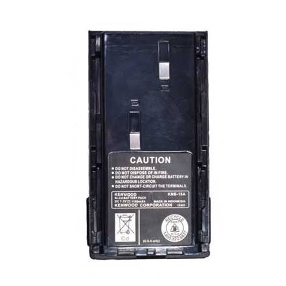 Batería KENWOOD Ni-Cd 1100 mAh para Radio TK-2102 y TK-3102 KNB-15A