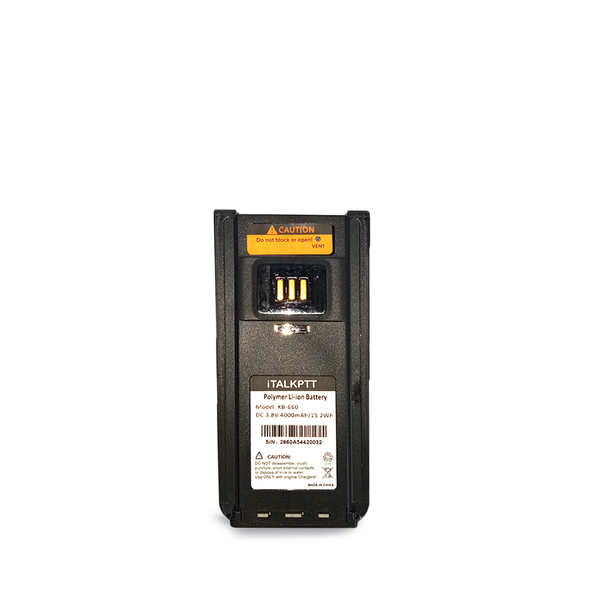Radio Portátil PoC iTALK660b iTALKPTT EMEA Red 3G-4G