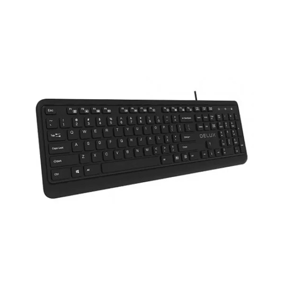 TECLADO MULTIMEDIA USB DELUX KA190U