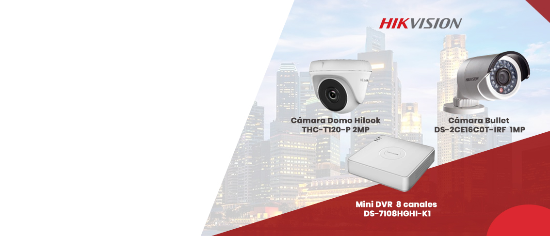 OFERTA EN EQUIPOS DE VIDEO VIGILANCIA MARCA HIKVISION Y HILOOK, ENTREGA INMEDIATA